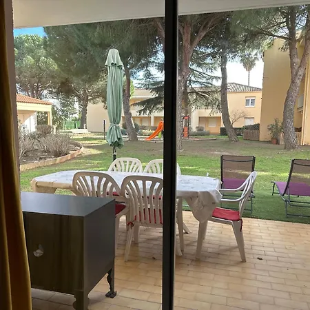 T2 Rdc A En Roussillon Europa 4 Pers ,piscine,clim, Tennis, Parking Lejlighed Canet-en-Roussillon