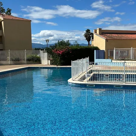 T2 Rdc A En Roussillon Europa 4 Pers ,piscine,clim, Tennis, Parking * Canet-en-Roussillon