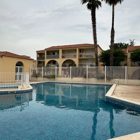 T2 Rdc A En Roussillon Europa 4 Pers ,piscine,clim, Tennis, Parking Apartment *