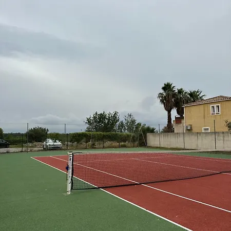 T2 Rdc A En Roussillon Europa 4 Pers ,piscine,clim, Tennis, Parking Apartment *