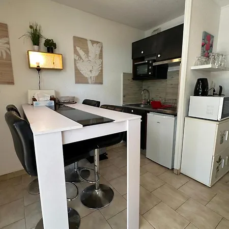 T2 Rdc A En Roussillon Europa 4 Pers ,piscine,clim, Tennis, Parking * Canet-en-Roussillon