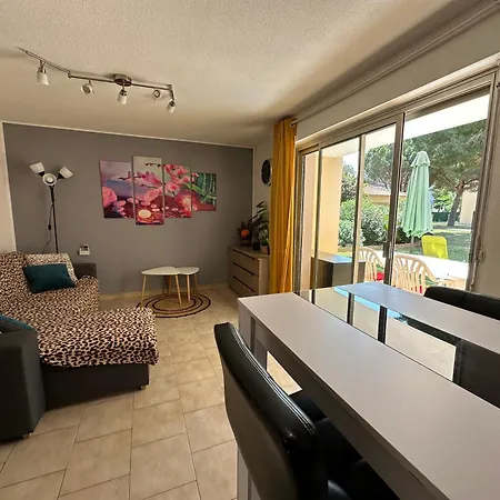 Apartmán T2 Rdc A En Roussillon Europa 4 Pers ,piscine,clim, Tennis, Parking Canet-en-Roussillon