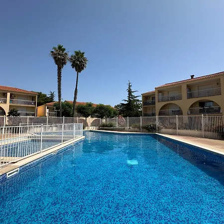 Apartamento T2 Rdc A En Roussillon Europa 4 Pers ,piscine,clim, Tennis, Parking *