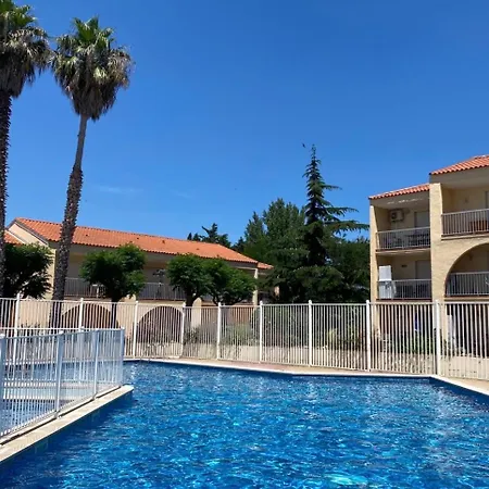 Joliet2 ,rdc,piscine,clim,parking,tennis ,canet En Roussillon * Canet-en-Roussillon