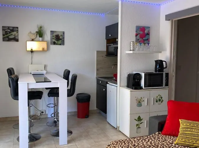 T2 Rdc A En Roussillon Europa 4 Pers ,piscine,clim, Tennis, Parking Apartman Canet-en-Roussillon