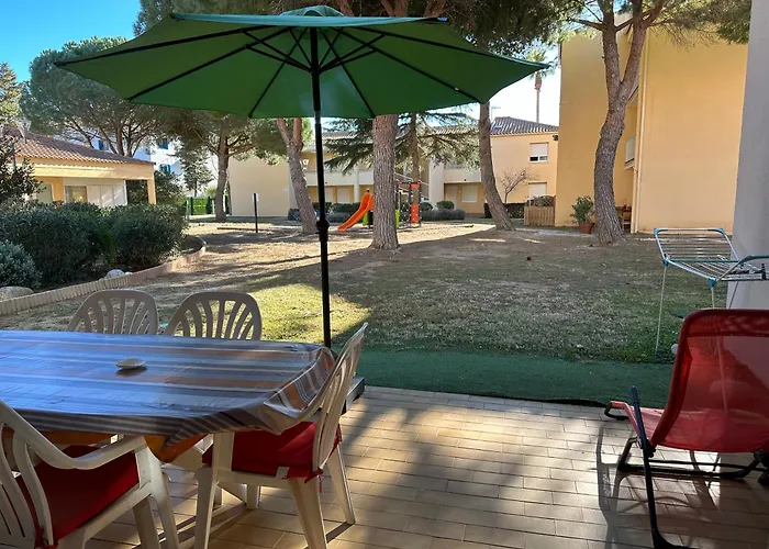 T2 Rdc A En Roussillon Europa 4 Pers ,piscine,clim, Tennis, Parking *