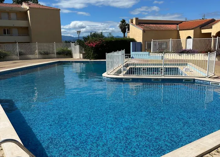 T2 Rdc A En Roussillon Europa 4 Pers ,piscine,clim, Tennis, Parking *