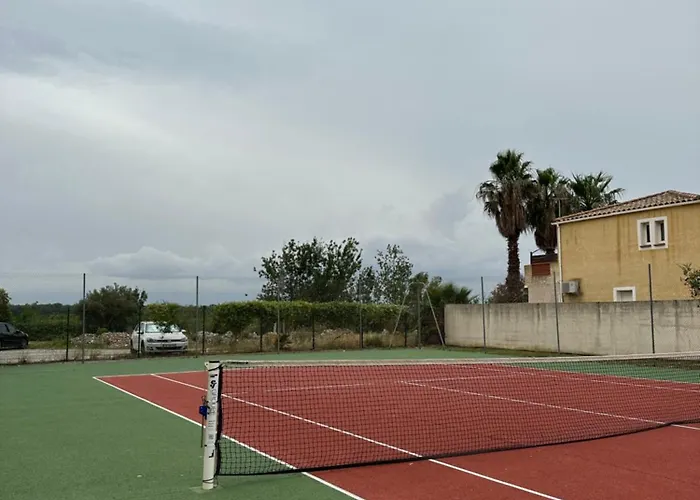 T2 Rdc A En Roussillon Europa 4 Pers ,piscine,clim, Tennis, Parking Apartman *