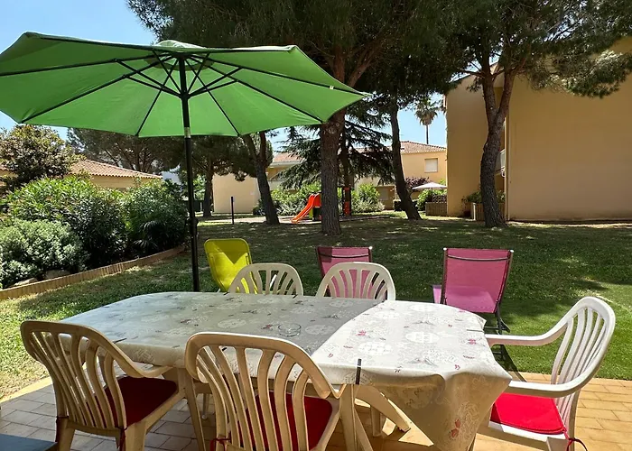 T2 Rdc A En Roussillon Europa 4 Pers ,piscine,clim, Tennis, Parking Διαμέρισμα