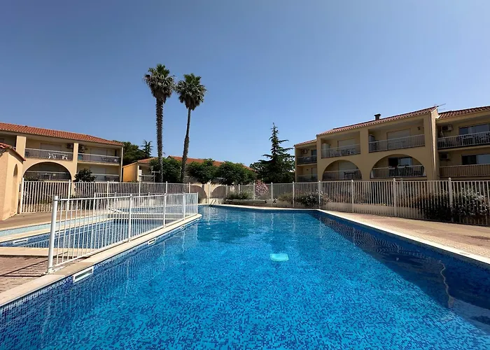 アパート T2 Rdc A En Roussillon Europa 4 Pers ,piscine,clim, Tennis, Parking *