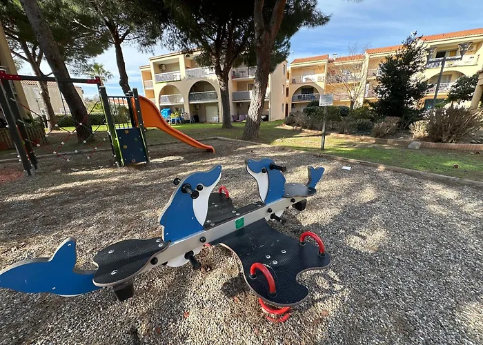 T2 Rdc A En Roussillon Europa 4 Pers ,piscine,clim, Tennis, Parking アパート *